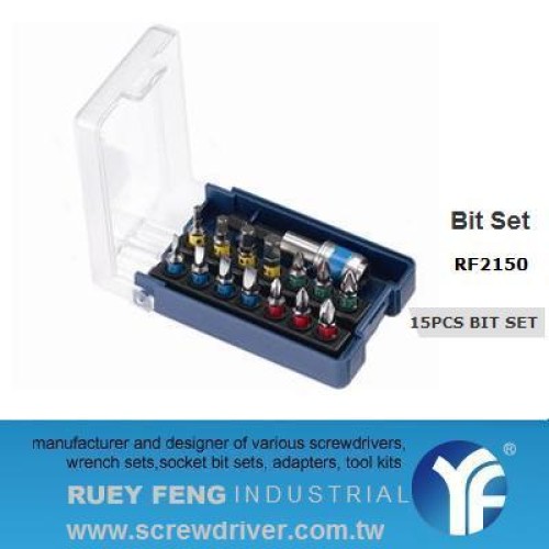 15pcs bit set(rf-2150)